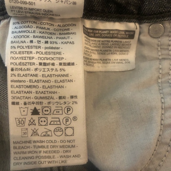 Levi’s Wedgie Fit Skinny Jean in grey wash - size 29 (25 inseam) - Picture 5 of 7